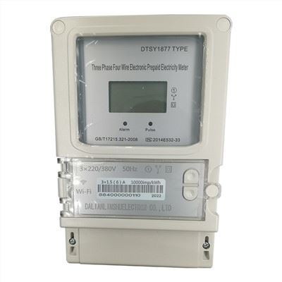 Meter Elektrik LoRaWAN Dipasang di Dinding Fasa Tunggal